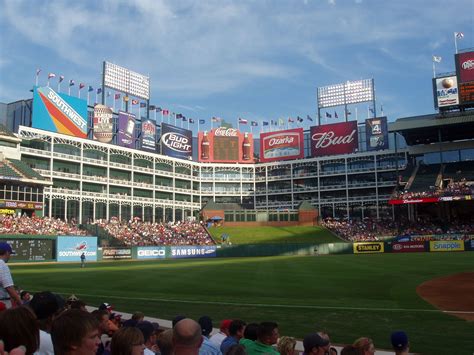 The Ballpark at Arlington Texas | Baseball park, Sports stadium, Ballparks