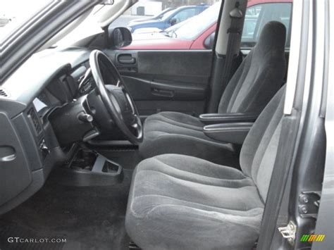 Dark Slate Gray Interior 2004 Dodge Dakota SXT Quad Cab 4x4 Photo ...