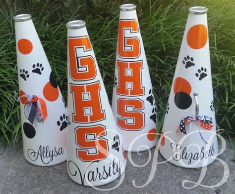 Custom Cheer Megaphone 25 LOTS of Colors to Choose From - Etsy