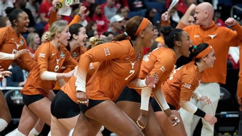 Texas Longhorns volleyball advance to national championship again ...