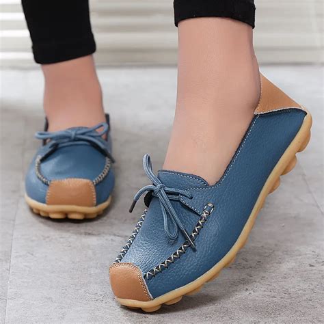 2018 Newest Women Flats Square Toe Bow Tie flats shoes Female Shoes ...