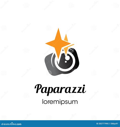 Paparazzi Logo or Symbol Template Design Stock Vector - Illustration of ...