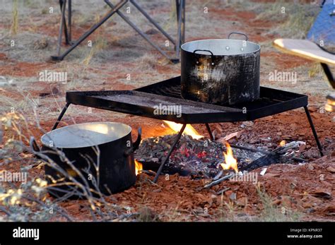 coffee on the campfire Stock Photo - Alamy