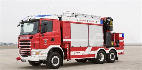 Rosenbauer Heavy Rescue Vehicle With Crane & Scania G480 CB HHA/6x4*4 ...