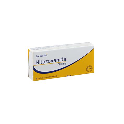 La Santé | Nitazoxanida 500mg