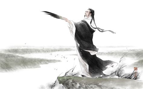 Zhuge Liang in Chinese painting style. | Zen painting, Asian painting ...