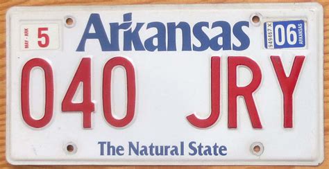 2006 Arkansas vg- | Automobile License Plate Store: Collectible License Plates for Less