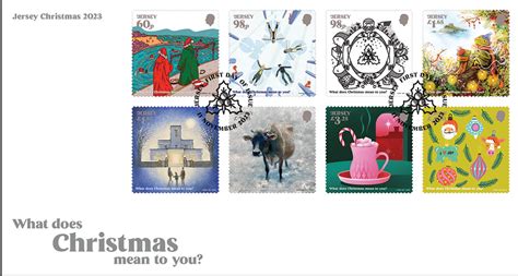 Christmas 2023 - Stamps First Day Cover – Jersey Stamps