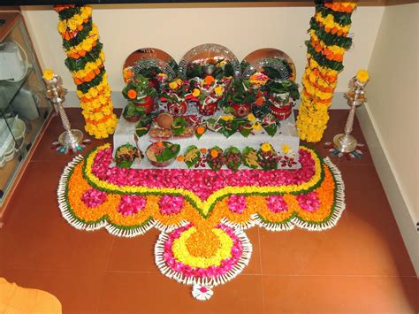 my creativity: Mangala Gauri Pooja Decoration