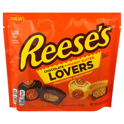 Reese's Chocolate & Peanut Butter Lovers Miniatures - Shop Candy at H-E-B