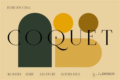 Coquet Font by erlosDESIGN · Creative Fabrica