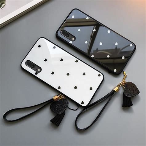 For VIVO Y19 Y17 Y15 Y12 Y5S Case Free Strap fashion Small love Heart ...