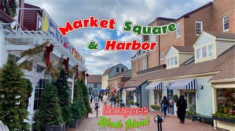 Market Square & Harbor in NEWPORT, RHODE ISLAND | January 1, 2024 ...