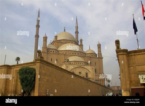 The Muhammad Ali Mosque in Cairo Egypt Stock Photo - Alamy