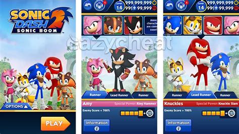 Sonic Dash 2: Sonic Boom v1.7.1 Cheat - Easiest way to cheat android ...