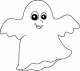 Ghost Coloring Pages Printable Free Halloween  sketch template