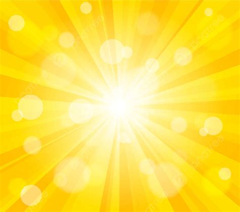 Bright Vector Sun Effect Background Concept Backdrop Sunny Photo, Concept, Backdrop, Sunny PNG ...