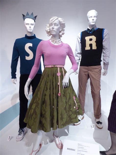 Hollywood Movie Costumes and Props: Riverdale season one TV costumes on display... Original film ...