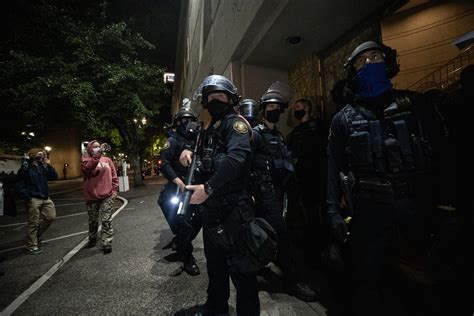 PHOTOS: Protesters, Police Officers Clash Again In Portland | The Daily Caller