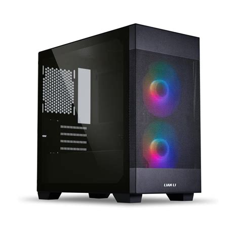 LIAN LI High Airflow Micro ATX PC Case, RGB Gaming Computer Case, Mesh ...