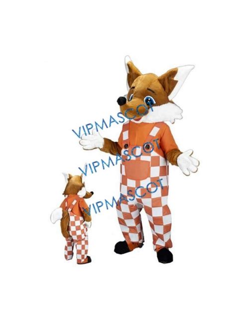 Cute Fox Mascot Costume