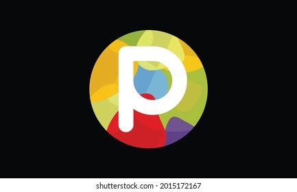 Colorful Letter P Logo Design Vector Stock Vector (Royalty Free ...