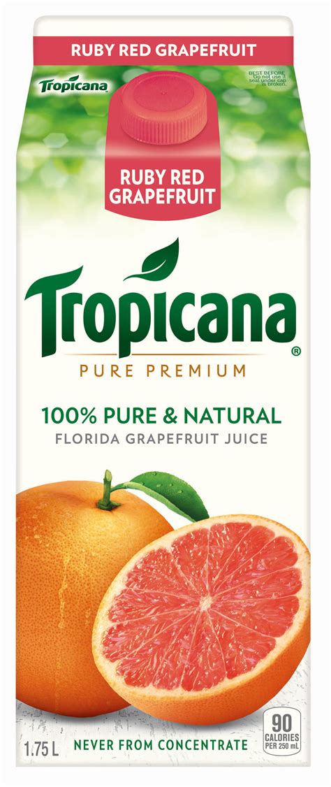 Tropicana Pure Premium® 100% Red Grapefruit Juice | Tropicana.ca