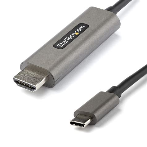 USB-C - HDMI変換ケーブル／4m／4K 60Hz／HDR10／HBR3 - USB-Cビデオアダプタ | 日本