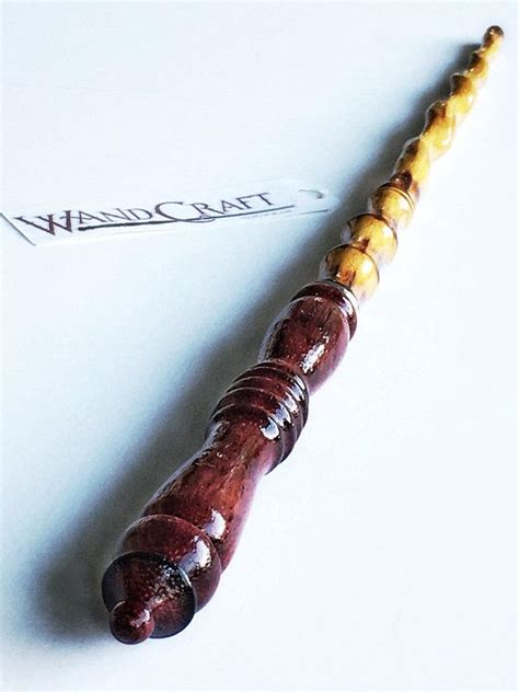 Magic Wand: Purpleheart and Osage Orange 14.75" Unicorn Hair Core, Master Class, Harry Potter ...