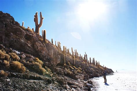 HD wallpaper: Bolivia, the Uyuni salt flats, dry lake, desert plain of ...