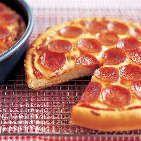 Pepperoni Pan Pizza | Cook's Country Recipe