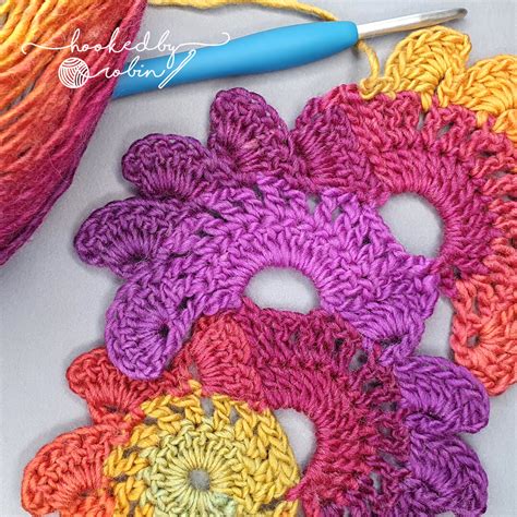 Crochet Fan Lace Scarf — Hooked by Robin