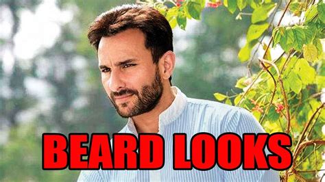 Saif Ali Khans Hottest Beard Looks Will Give You Serious Goals | Beard look, Hot beards, Beard