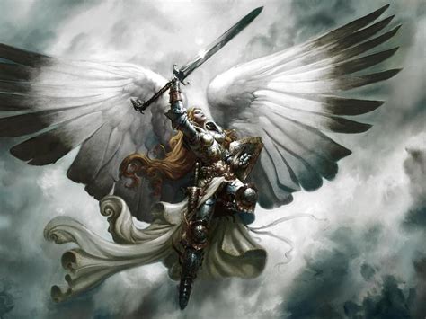 Angel White Warrior Wallpaper Download The Free Angel White Warrior ...