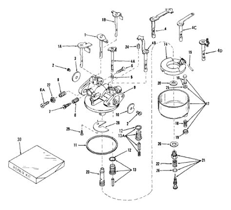 Tecumseh Small Engine Parts 630901 | Tecumseh Carburetor Guide