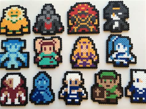 Legend of Zelda Perler Bead Sprite Set - Hyrule Warriors | Perler beads, Bead sprite, Perler ...