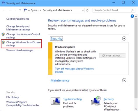 How To Disable Windows Smartscreen In Windows 10