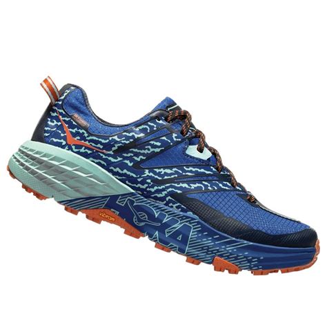 Speedgoat 3 Waterproof Womens HIGH CUSHIONING/WATERPROOF Trail Running Shoes Sodalite Blue ...