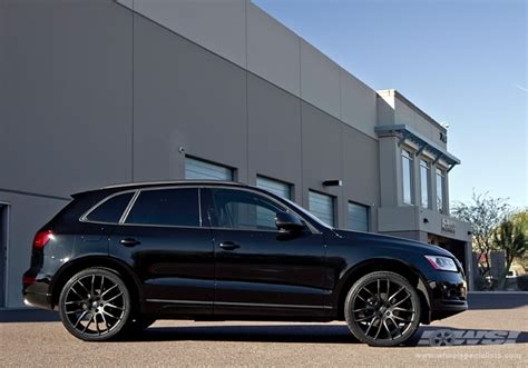 2012 Audi Q5 with 22" Giovanna Kilis in Matte Black wheels | Wheel Specialists, Inc.