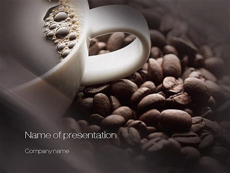 Coffee Beans Presentation Template for PowerPoint and Keynote | PPT Star