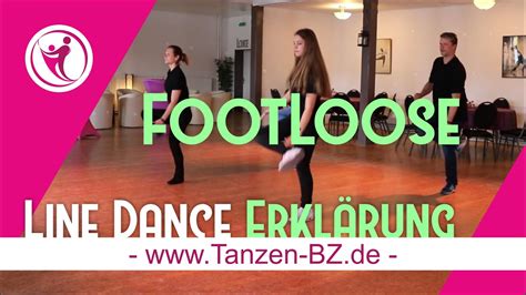 Line Dance - Footloose - Tutorial - YouTube