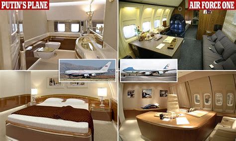 Putin's lavish private plane interior is revealed | Daily Mail Online