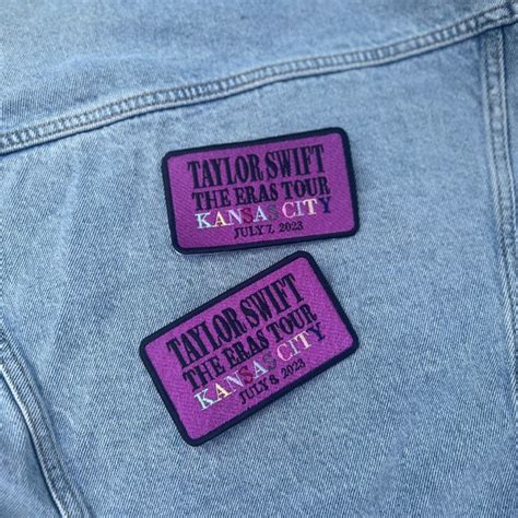 Taylor Swiftie Kansas City Patch - Etsy