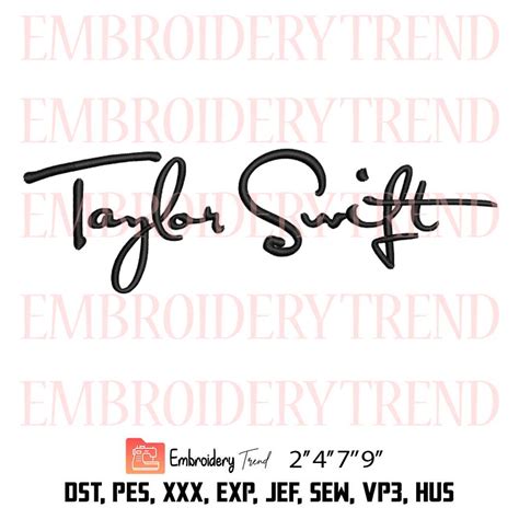 Taylor Swift Signature Font