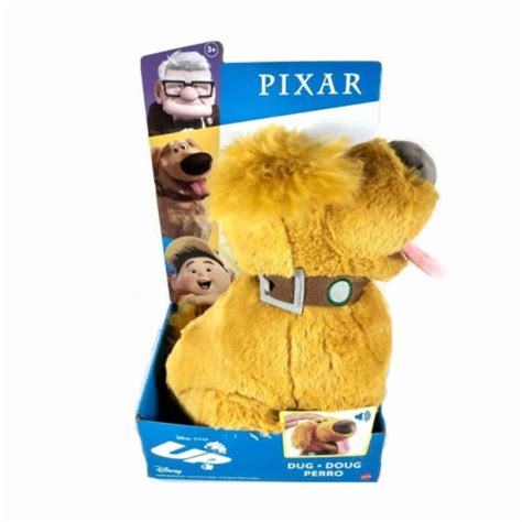 Disney Pixar UP Dug Plush Talking Dog Doug Perro 11 Doll Sounds Mattel ...