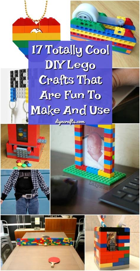 17 Totally Cool DIY Lego Crafts That Are Fun To Make And Use - DIY & Crafts