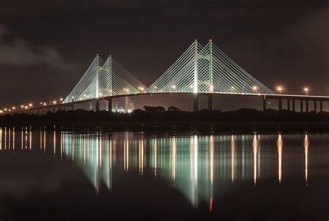 Dames Point Bridge | A shot of the Dames Point Bridge in Jac… | Flickr