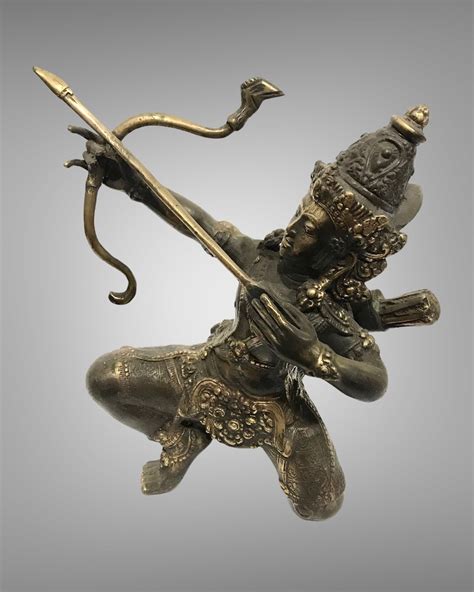 9.4 INCH Bronze Arjuna, Arjuna Archery, Mahabarata, Panca Pandawa, Christmas Gift - Etsy UK