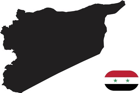 map and flag of Syria 11175282 Vector Art at Vecteezy