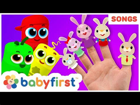 Finger Family w Harry the Bunny | Nursery Rhymes for Kids | Music ...